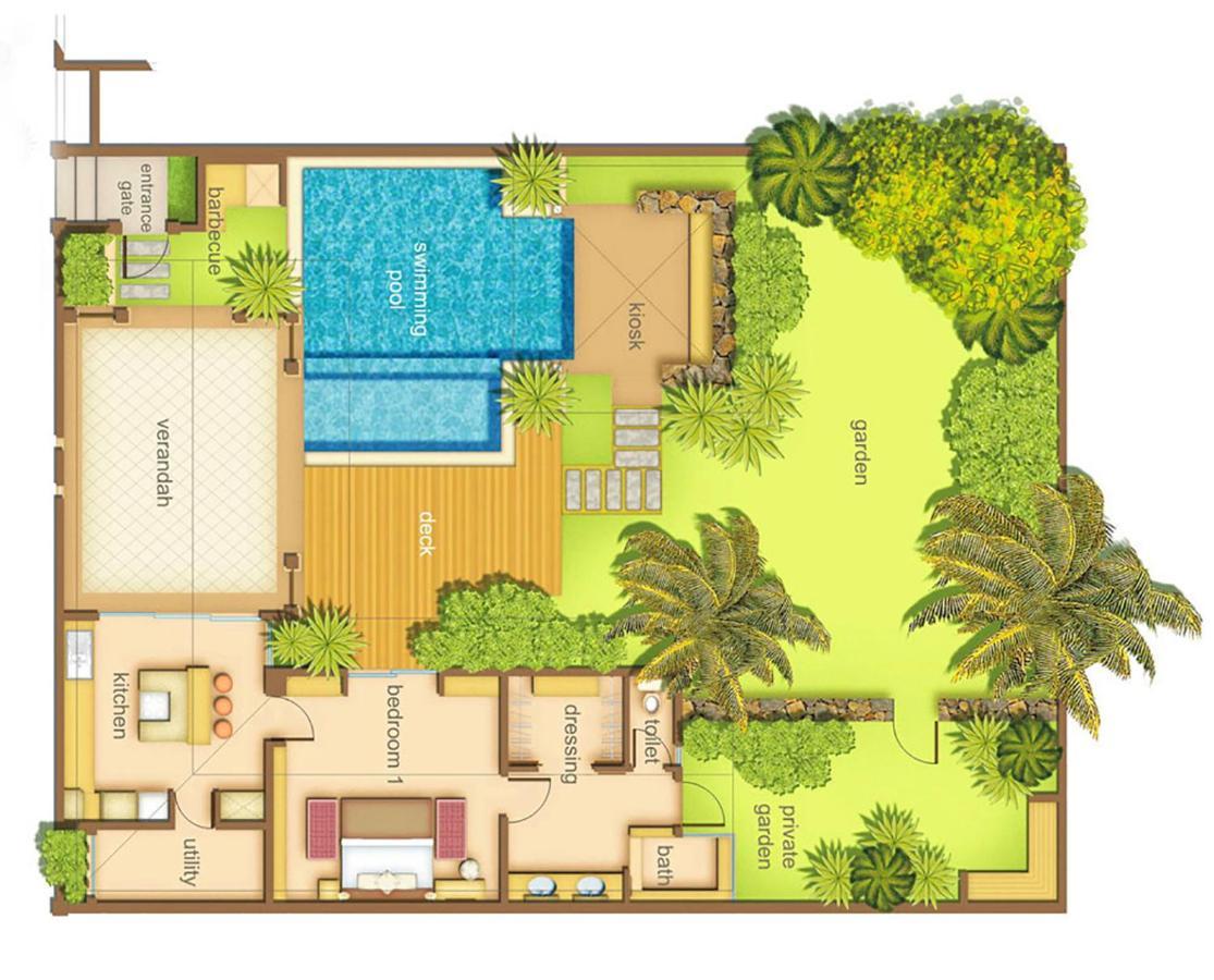 Villa Oasis Pereybere Beach Eksteriør bilde